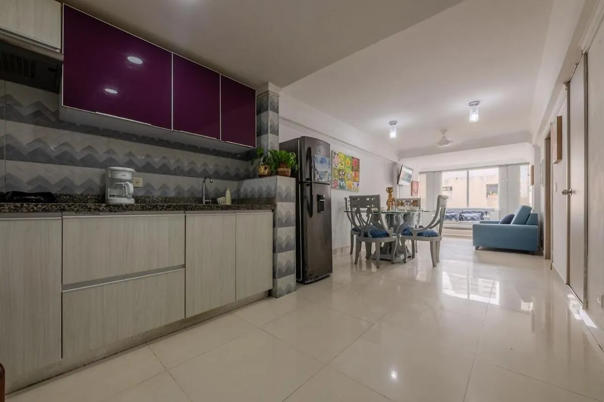 Beautiful Apartment By The Beach Cartagena 0*,