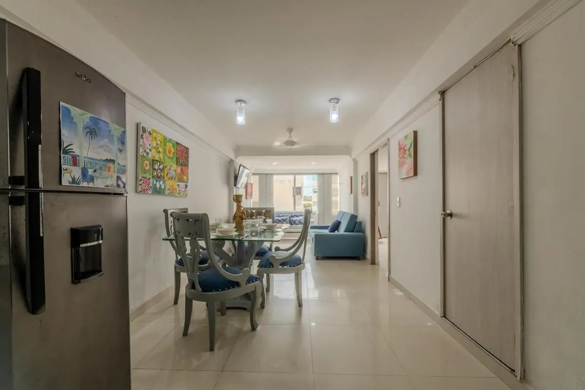 Beautiful Apartment By The Beach Cartagena